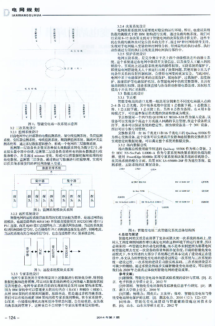 《智能电网在变电站的应用》来自期刊《华中电力》